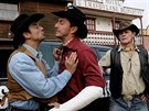 M�rio Kubec, Petr Vondr��ek a Martin Havelka ve filmu Westernstory (2011)