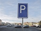 Nov� otev�en� bezplatn� parkovi�t� u autobusov�ho n�dra�� v Plzni.