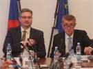 Andrej Babi dorazil na schzi snmovního výboru pro evropské záleitosti (13....