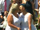 První homosexuální manelský pár v Austrálii
