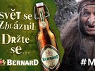 Kontroverzní reklama pivovaru Bernard.