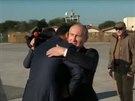 Putin neekan navtívil Sýrii. Na letecké základn Hmímím se setkal s Asadem