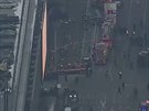 Newyorská policie zasahuje na Manhattanu, kde je hláena exploze