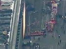 Newyorská policie zasahuje na Manhattanu, kde je hláena exploze