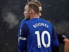 Evertonský kapitán Wayne Rooney.