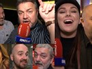 Dudlajdá i Jeiko panáik, celebrity se pi zpívání koled rozjely