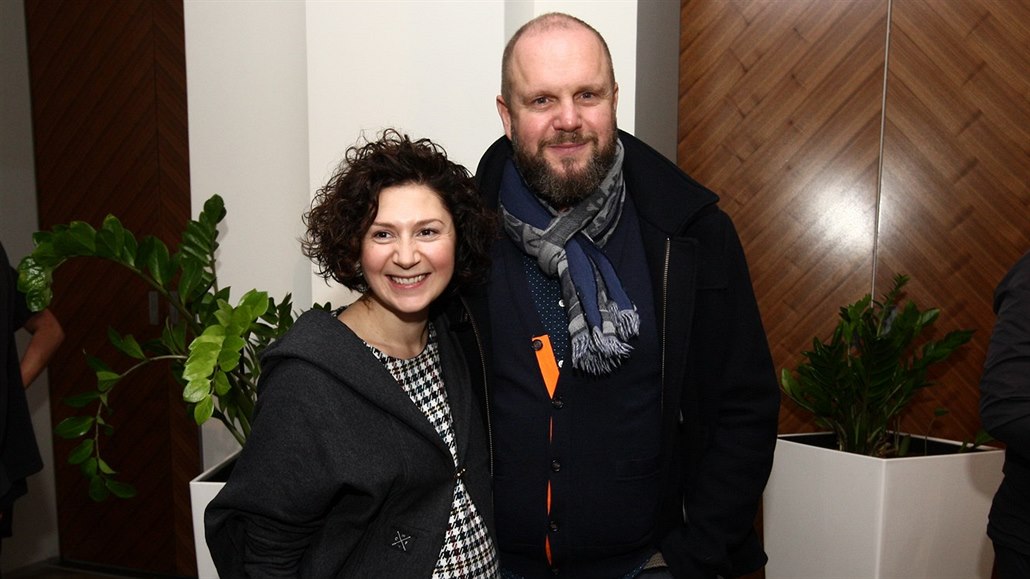 Martha Issová a David Ond�í�ek (14. prosince 2017)