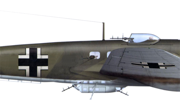 Heinkel He 111 se z dosud neznámých píin zítil na svah Bidliné hory.