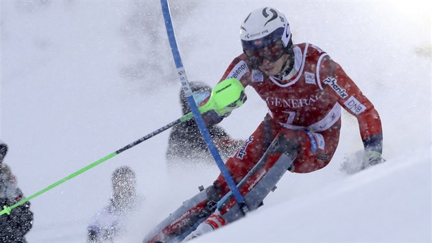 Henrik Kristoffersen ve slalomu ve Val dIsere.
