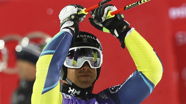 Matts Olsson ovldl v Alta Badii paraleln ob slalom.