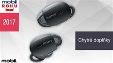 Mobil roku 2017 - Chytré doplňky - Sluchátka Sony WF-1000X