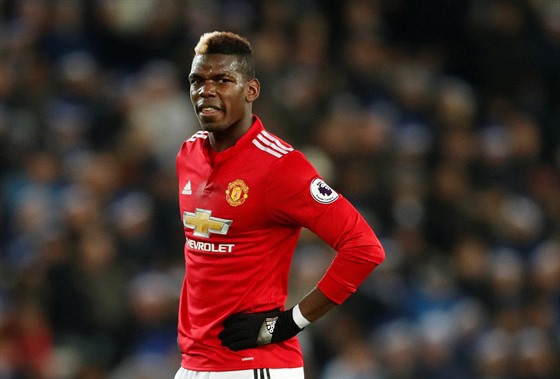 Paul Pogba z Manchesteru United.