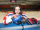 �esk� hokejov� reprezentantka Ad�la �krdlov� je sou��st� t�mu star��ho dorostu...