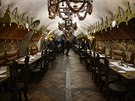 Restaurace Swidnicka ve Vratislavi. Podzemní prostory jsou velkolepé, mí...