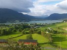 Oblast nejvtího norského fjordu u msteka Sogndal. Akoliv Skandinávie patí...