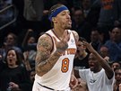 Michael Beasley si uívá píze fanouk New York Knicks.