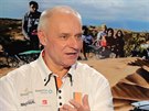 Josef Macháek, ptinásobný vítz Rallye Dakar v kategorii tykolek, v poadu...