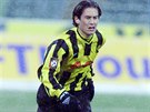 Tomá Rosický v dresu nmeckého Dortmundu (2001).