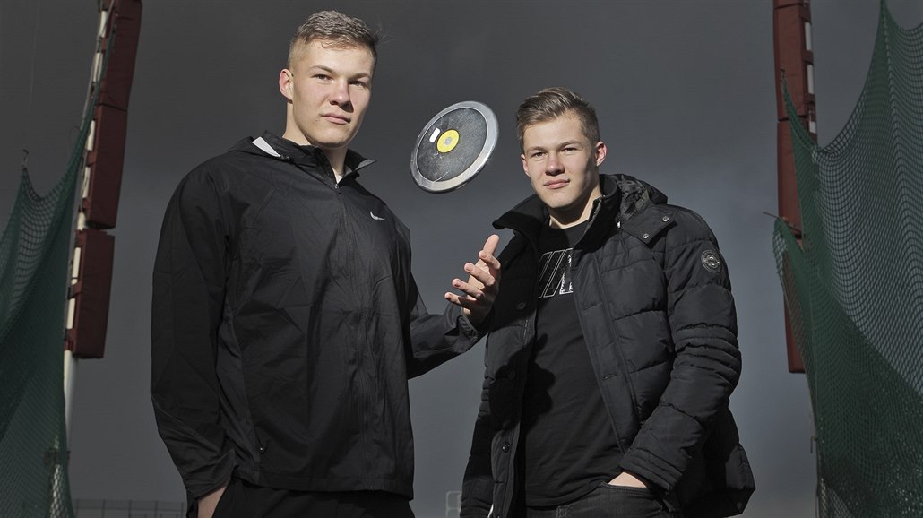 Jakub (vlevo) a Michal Forejtovi jsou talentovaní sportovci. Vynikají v hodu...