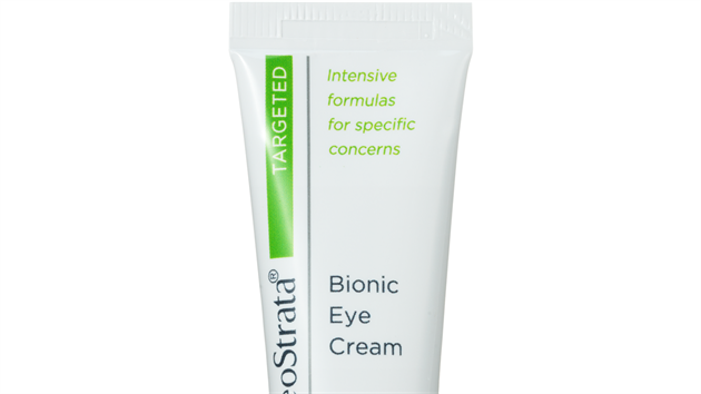 Jemný a zvláčňující oční krém NeoStrata Bionic Eye cream plus k řešení tmavých kruhů pod očima a povadajících očních víček, který je vhodný i pro citlivou kůži kolem očí; www.neostrata.cz, 15 g za 1200 korun