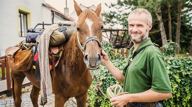 Dalibor Balut a klisna Sheila spolu u po Evrop nacestovali nkolik tisc kilometr.