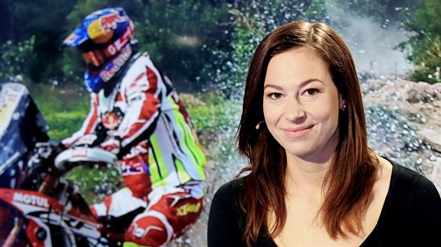 Gabriela Novotná, první Češka v motocyklové kategorii na Rallye Dakar 2018, v pořadu Rozstřel