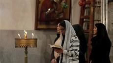 V Betlémě si věřící připomínají narození Krista (24. prosince 2017)