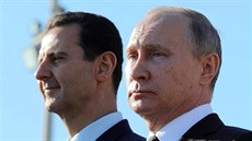 Baár Asad a Vladimir Putin