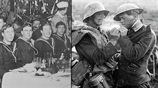 Ani na frontě nezapomínali vojáci slavit Vánoce