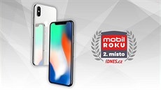 Mobil roku 2017 - 2. místo - iPhone X