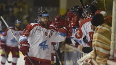 Olomoucký úto�ník Jan Knotek sklízí pochvaly spoluhrá��.