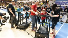 Fotografie z charitativní akce Sportovní hvzdy dtem Olomouckého kraje, které...