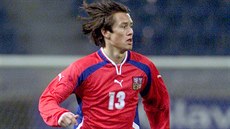Tomáš Rosický debutuje v národním týmu.