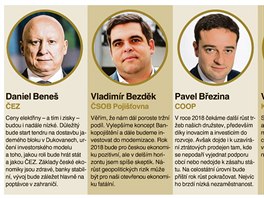 Daniel Beneš, Vladimír Bezděk, Pavel Březina, Vlastislav Bříza