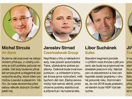 Michal Strcula, Jarosalv Strnad, Libor Suchánek, Jiří Šimáně