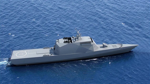 První korveta nové t�ídy D�rzkij (Projekt 20386) vstoupí do výzbroje v roce...