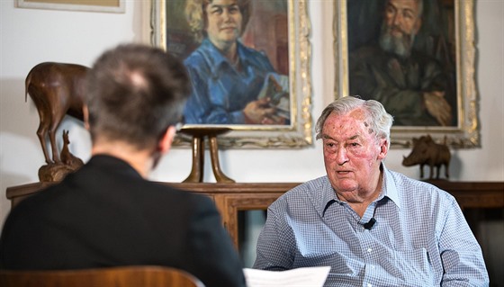 Keský politik a paleontolog Richard Leakey v diskusním poadu Rozstel.