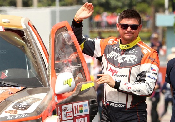 Martin Prokop ped startem Rallye Dakar 2018.
