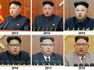 Kim ong-un pi novoroním projevu v letech 20132018