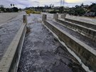 Americkou Kalifornii postihly silné záplavy a sesuvy bahna (9. ledna 2017).