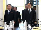 Na linii pímí oddlující oba korejské státy se koná první pímé jednání mezi...