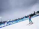 Francouz Martin Fourcade ped stíhacím závodem v nmeckém Oberhofu
