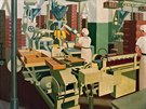 Výroba německé společnosti Dr. Oetker v roce 1937 na obrazu malíře Carla...