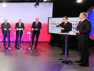 Debata osmi prezidentských kandidát, kterou poádá ve svém studiu portál...