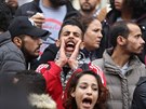 Tunisané vyli do ulic kvli zvýení cen a daní. (9. ledna 2018)
