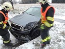 Od rána zasahují i hasii v Libereckém kraji a to zejména u dopravních nehod....