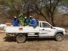 Pracovníci národního parku Niokolo-Koba spolupracují s eskými vdci na...