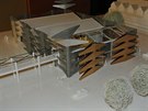Podobu centra s nzvem Trezor prody navrhl architekt Michael Klang ze zlnsk...