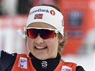 Norská bkyn na lyích Flugstad Östbergová ovládla stíhací závod volnou...