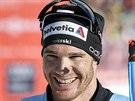výcarský bec na lyích Dario Cologna ovládl stíhací závod v Lenzerheide.